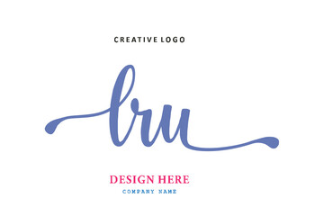 LRU lettering logo is simple, easy to understand and authoritative