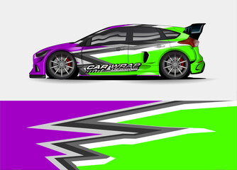abstract background vector for racing car wrap design and vehicle livery 
