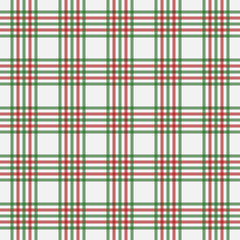 Tartan Vector Patterns, Christmas Color, Red And Green
