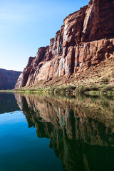 Fototapeta premium Glen Canyon Walls Reflection