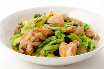 鶏モモ肉の回鍋肉風おかず