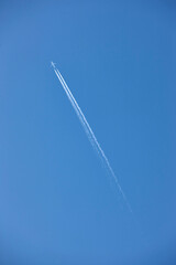 airplane in the sky
