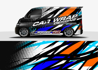 abstract background vector for racing car wrap design and vehicle livery 
