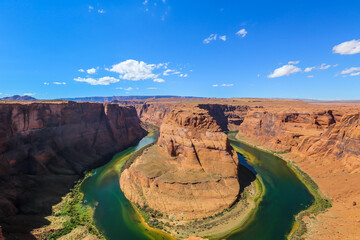 Horseshoe Bend on the Colorado River in Arizona, USA