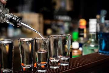 TEQUILA SHOTS READY