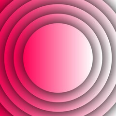 3D abstract background with circles