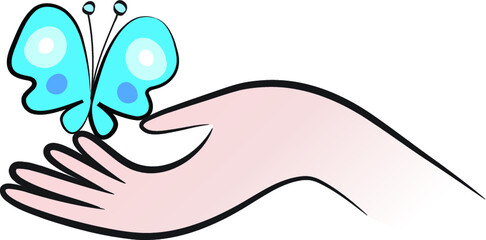 vector drawing hands emoji set