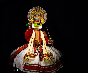 Kathakali kerala classical dance men hand expression