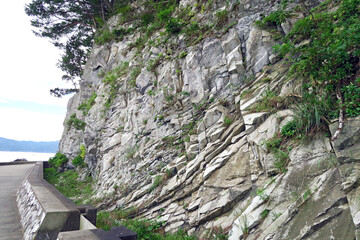 浄土ヶ浜　流紋岩