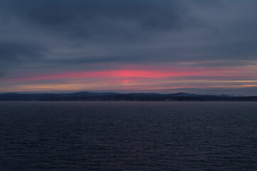 Siberia. Ust Ilim reservoir. Angara River