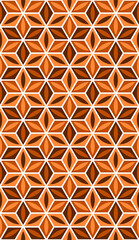 Flower of life seamless pattern of sacred geometry - 407583580