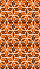 Flower of life seamless pattern of sacred geometry