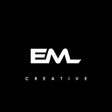 EML Letter Initial Logo Design Template Vector Illustration	

