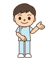 看護師 男性 案内