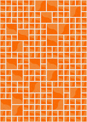 Abstract Geometric Pattern generative computational art illustration