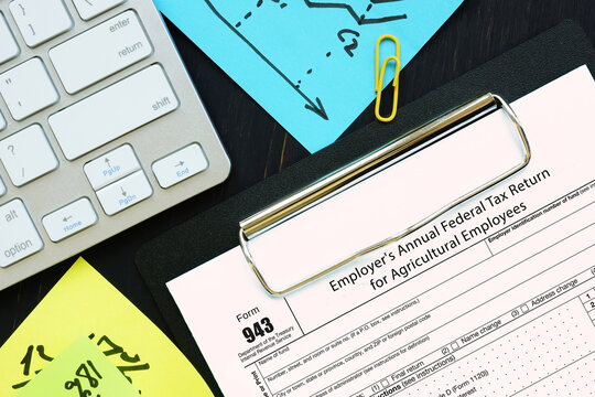 Form 943 Employer's Annual Federal Tax Return for Agricultural Employees