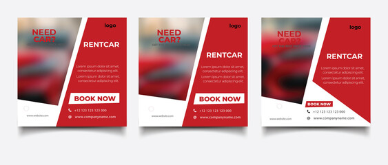 need a car social media post template