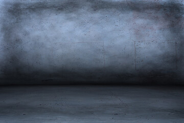 scene 3d vintage wall, abstract background room corner