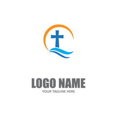Gravestone Logo Template vector symbol nature