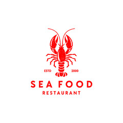 Crayfish Prawn Shrimp Lobster Claw Seafood Logo Design Inspiration