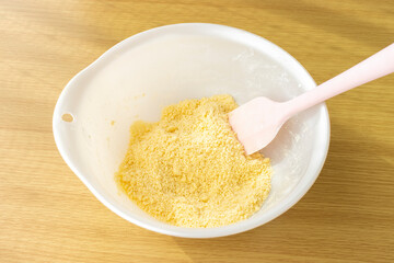 プレーンクッキーを作るイメージ