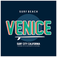 surf graphic Sunset. Typography T-shirt Printing. Surfing Design.
