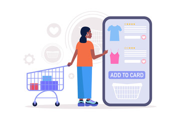 Shopping concept