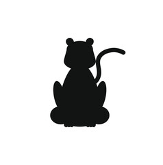 children's illustration, leopard on white background