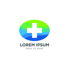 medical logo icon design template elements 