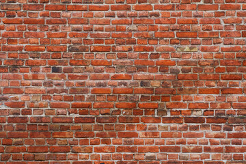 Old factory brick wall texture background