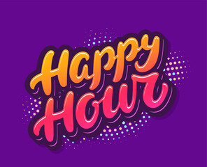 Now open. Vector lettering icon.