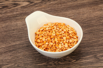 Dry peas for cooking