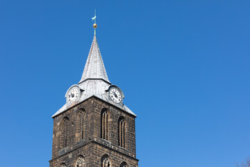 Fototapeta na wymiar Marien-Kirche Minden, NRW, Deutschland