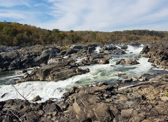 Beautiful shot of the Potomac River, United States of America