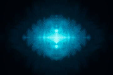 Melting watercolor colorful symmetrical pattern for textile. The unique design of the making mosaics. Watercolor symmetrical pattern for textile, porcelain ceramic tiles and design. 3d illustration