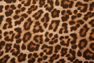 image of leopard textile background 