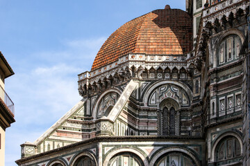 Fototapeta premium The Cathedral of Santa Maria del Fiore in Florence. Italy