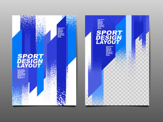Sport Design Layout ,template Design, Sport Background, Dynamic Poster, Brush Speed Banner, Vector Illustration. © momo design