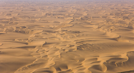 Dunes, Atlantic ocean, Swakopmund, Namib desert, Namibia, Africa