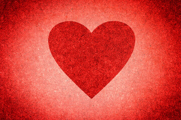 red heart background