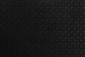Black Diamond Steel Plate Floor pattern and seamless background - 407635772
