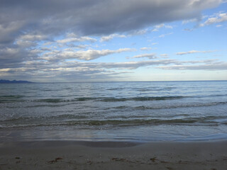 Fototapeta premium sunset on the beach