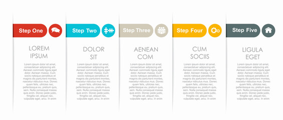 Infographic design template with place for your data. Vector illustration.