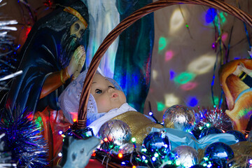 Christmas nativity crib sets set ornament noel .