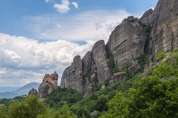 Fototapeta na wymiar Meteora Monasteries, Greece