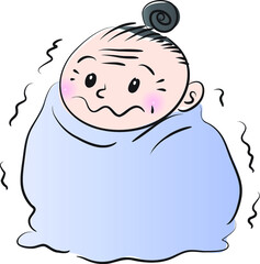 vector drawing grandmather emoji set