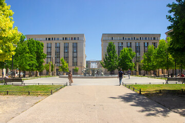 Place Antigone, Montpellier, France