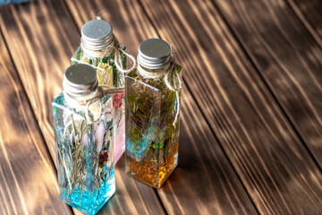 ハーバリウムの写真素材