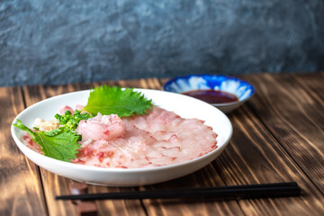 日本の刺し身　和食イメージ