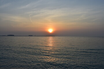 Sonnenuntergang am Meer